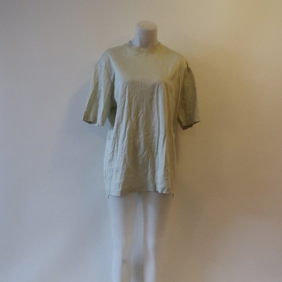 MENS PAUL ZILERI PALE GREEN SHORT SLEEVE T-SHIRT L * - Picture 5 of 14